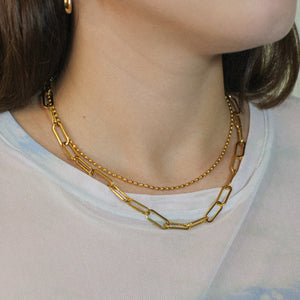 Eva Ball Chain Necklace